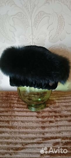 Берет женский норковый