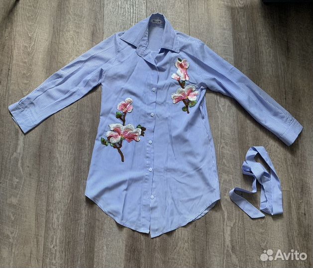 Рубашеа женская удлиненная