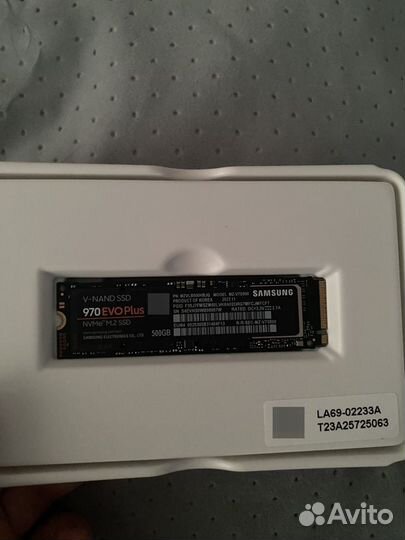 Samsung 970 evo plus 500gb ssd m.2 NVMe