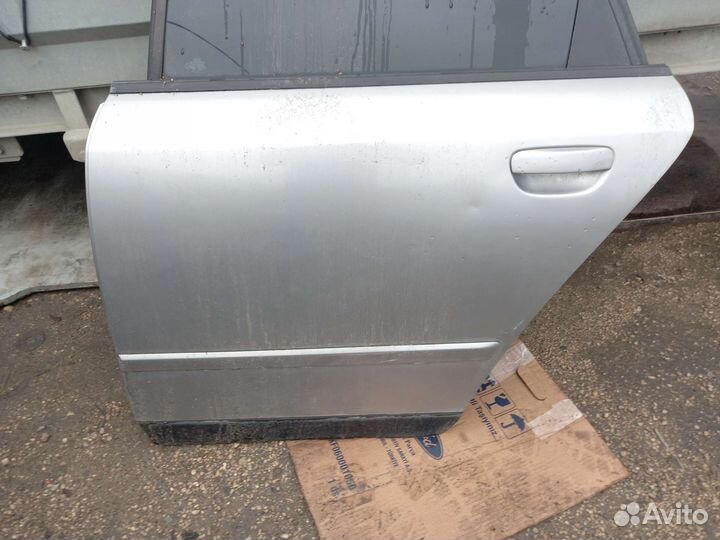 Дверь задняя левая Audi a4 b6 седан