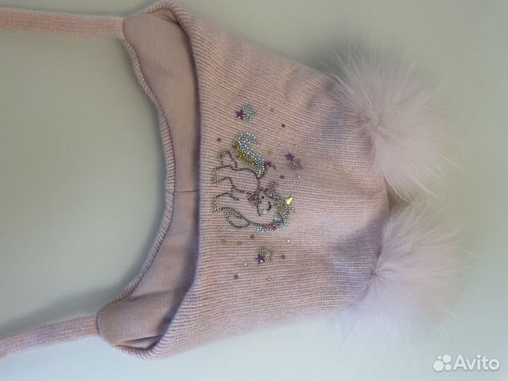 Шапка зима Мазекея с кашемиром 48-50