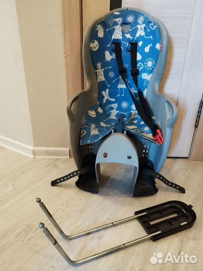 Детское кресло на велосипед hamax
