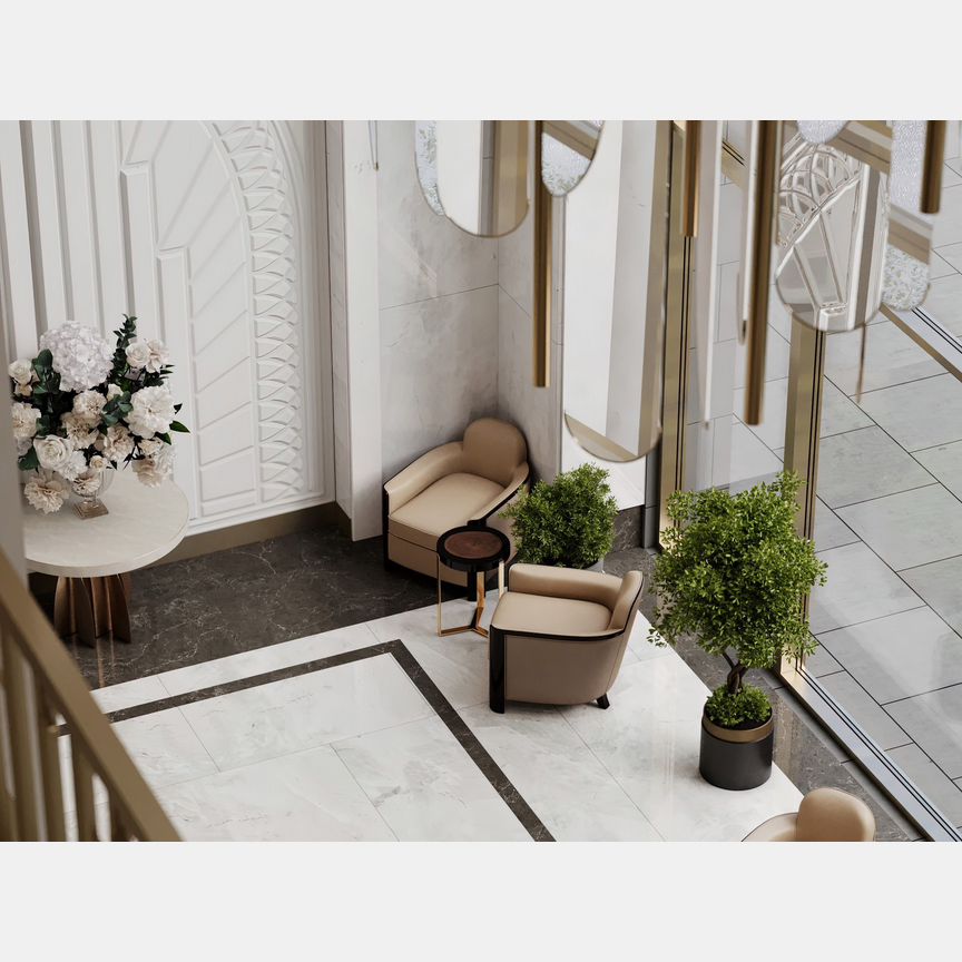 2-к. квартира, 64 м², 13/75 эт.