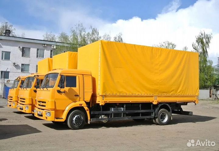 Тент на Камаз. Тентованный кузов на Камаз