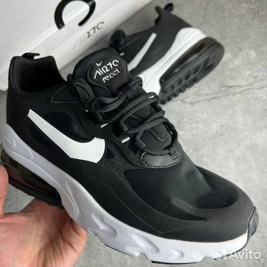 Nike Air Max 270 React Black White