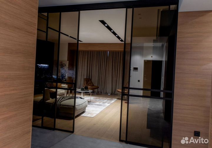 Перегородки из стекла