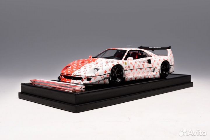 Ivy Ferrari F40 LV louis vuitton 1:18