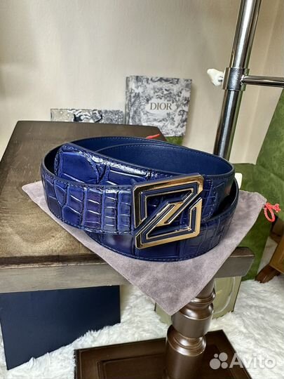 Ремень мужской Zilli кожа