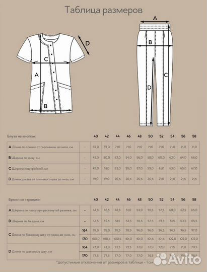 Медицинский костюм женский