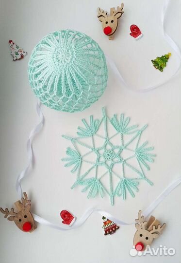Ёлочные игрушки Ручная работа