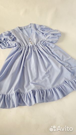 Платье свободного кроя 52-54