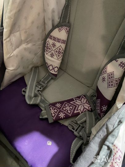 Коляска санки трансформер