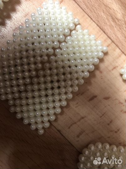 Заколки жемчуг