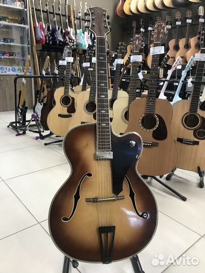 Musima 1653 Электрогитара, Archtop, 1963г