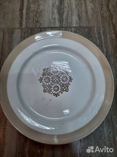 Тарелка зик Конаково СССР