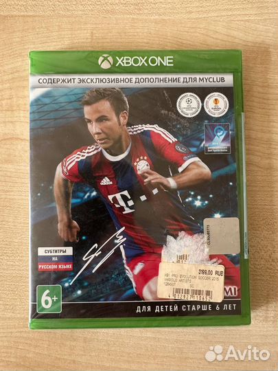 Новый Pro Evolution Soccer 2015 Xbox ONE Лицензия