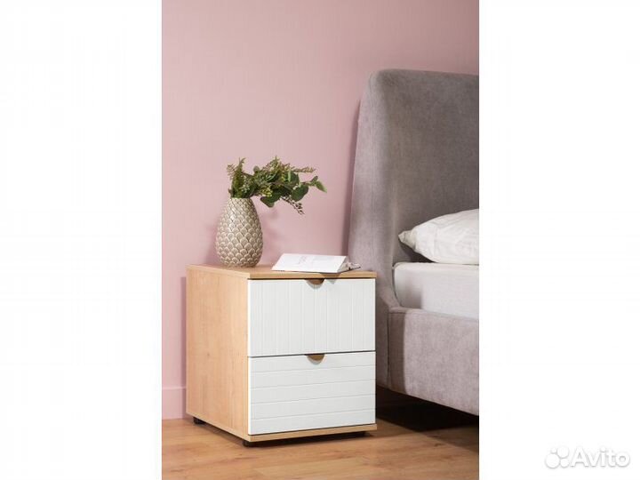 Тумба прикроватная Монблан-1 Line Milk