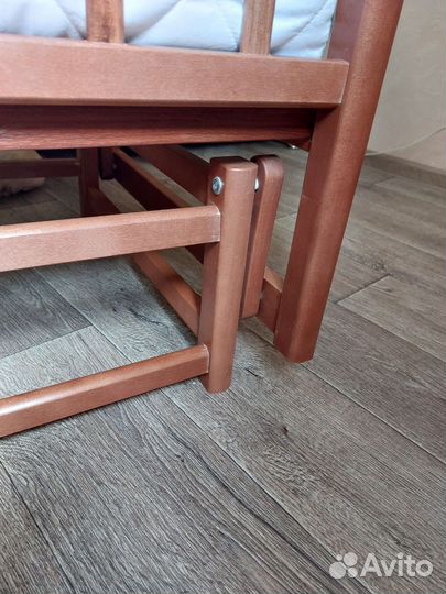 Детская кровать с маятником,ортоп матр. и подарком