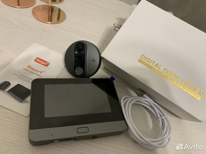 Видеоглазок 255-OR-039-chenkaiming, черный