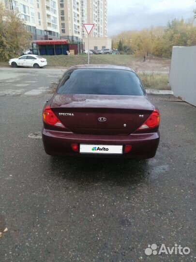 Kia Spectra 1.6 МТ, 2007, 282 000 км