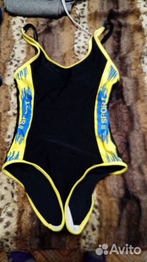 Купальник слитный для девочки