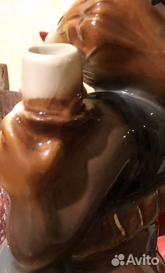 Штоф бутылка Кот - Солдат