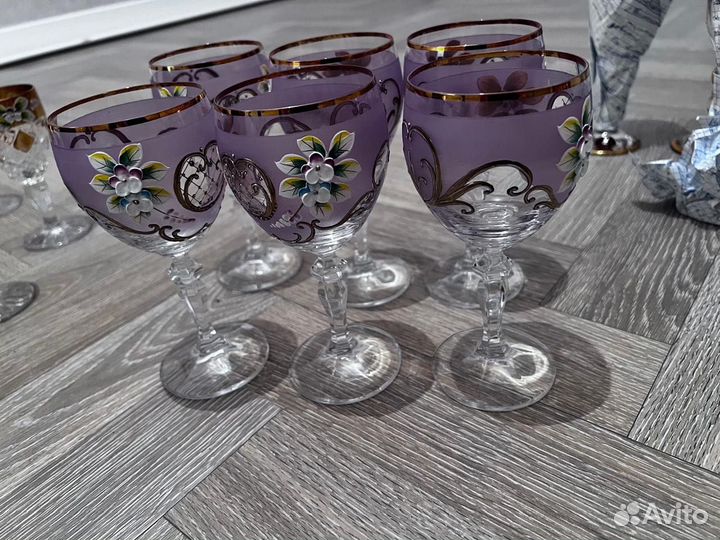 Хрустальные бокалы