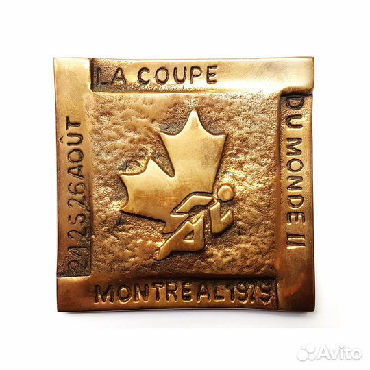 Настольная медаль Плакетка Montreal Монреаль 1979
