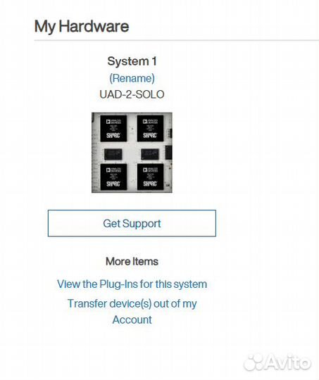 UAD 2 Solo Universal Audio