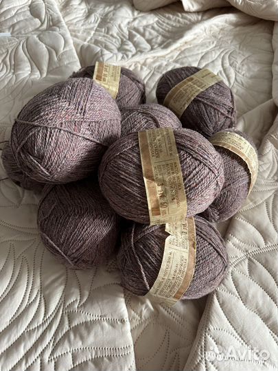 Пряжа чистошерстяная СССР