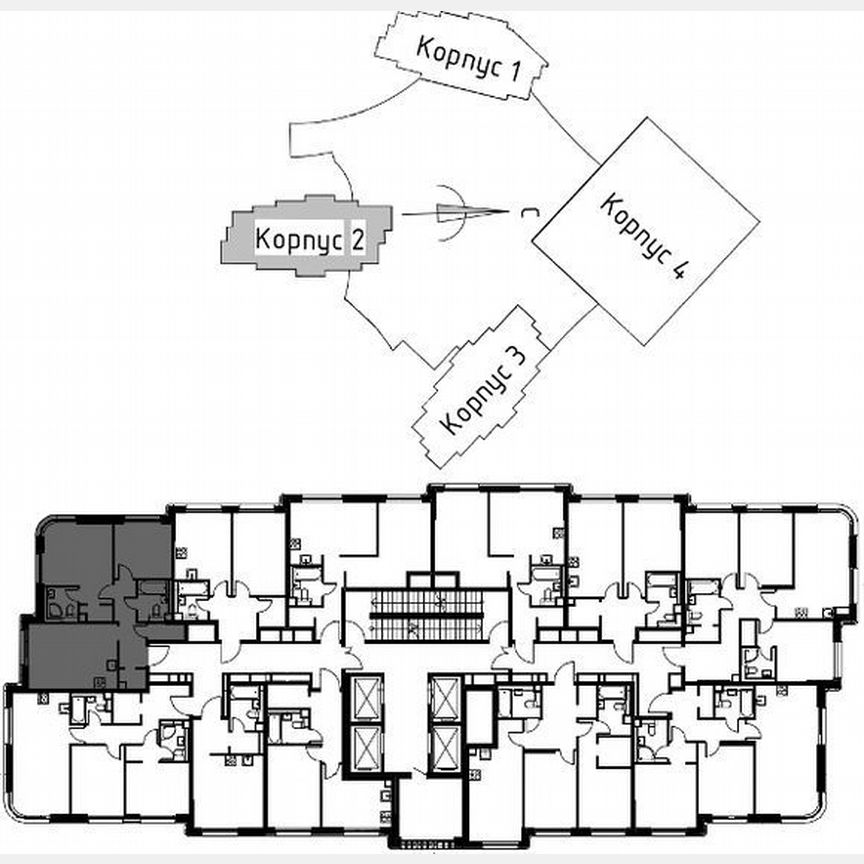 2-к. квартира, 63,2 м², 29/35 эт.