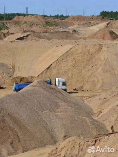 Стройматериалы, песок, щебень, щпс, пгс