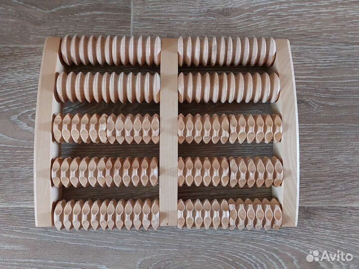 Массажер для ног деревянный