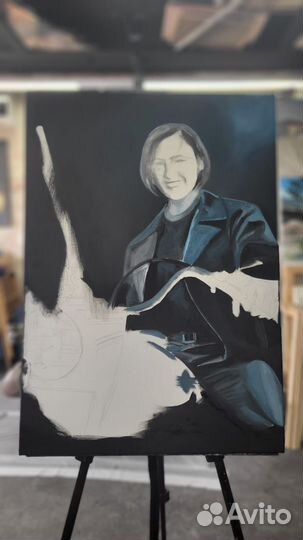 Нарисуем твою жену на холсте