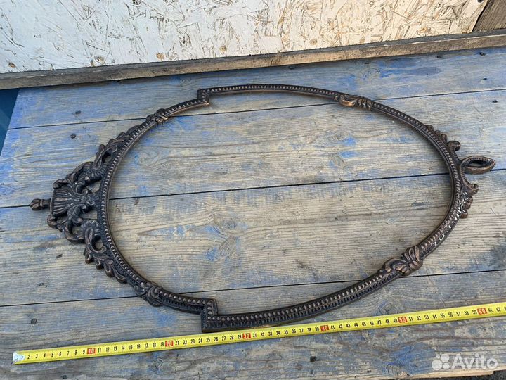 Рамка для зеркала СССР винтаж силумин 11