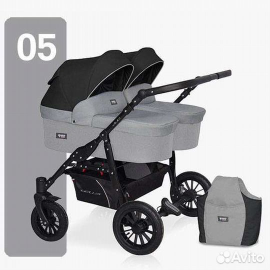 Коляска для двойни Riko