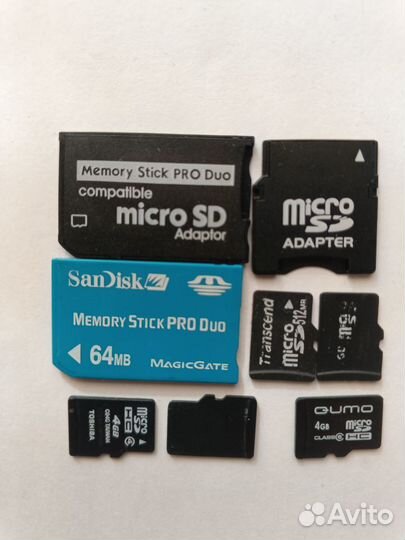 Адаптер для карты памяти Memory stick Pro Duo