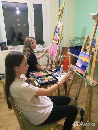 Обучение живописи маслом