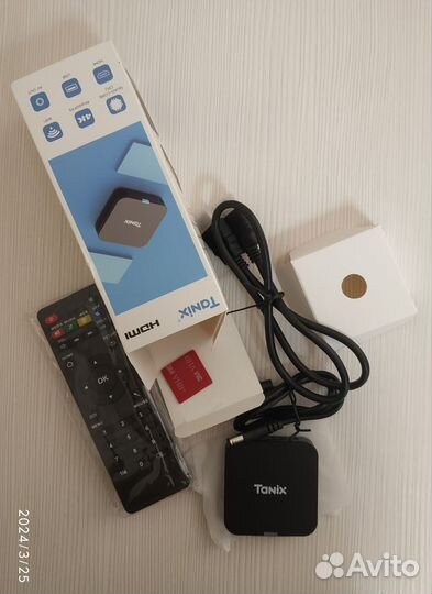Тв приставка на андроид tanix mini TV BOX