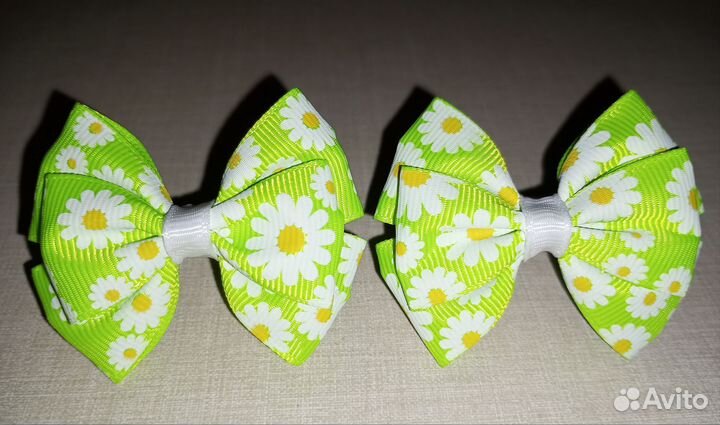 Бантики для волос разные