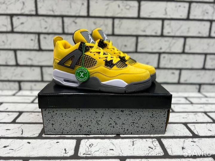 Кроссовки Air Jordan 4 Lightning (41-45)