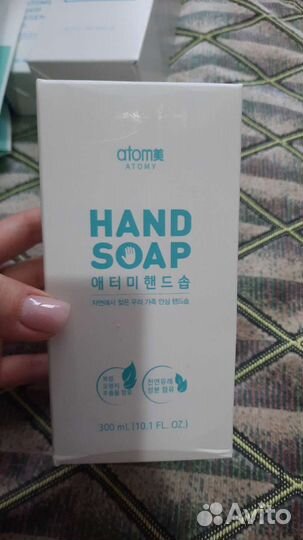 Атоми жидкое мыло для рук