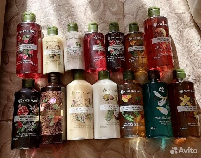 Гель для душа, молочко для тела Ив Роше