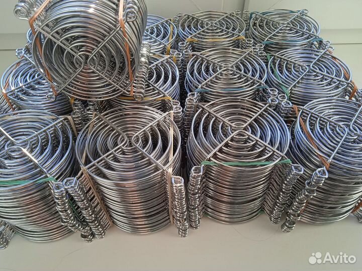 Защитная решетка для вентилятора 80х80 мм