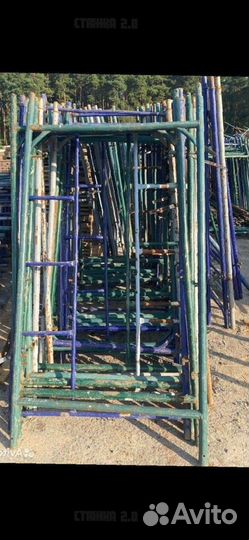 Строительные рамные леса