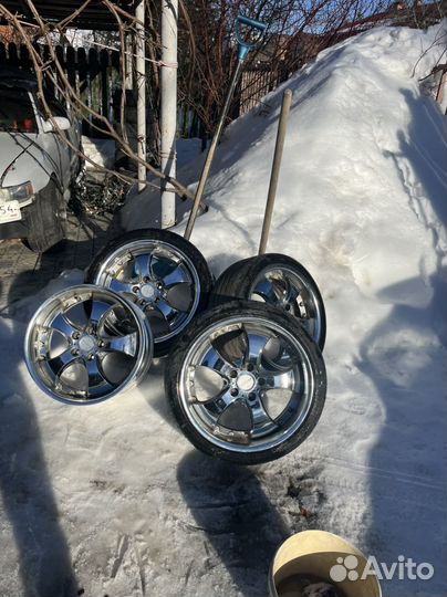 Enkei AME Shallen Schrift r18