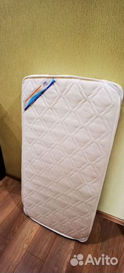 Детская кроватка люлька с ортопедическим матрасом