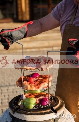 Этажерка 3-х ярусная для тандыра Есаул