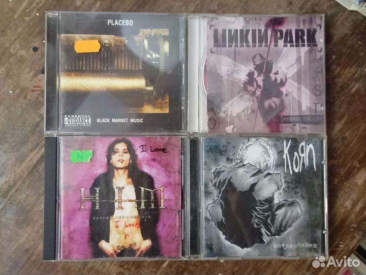 Linkin park Korn Him Placebo Лот