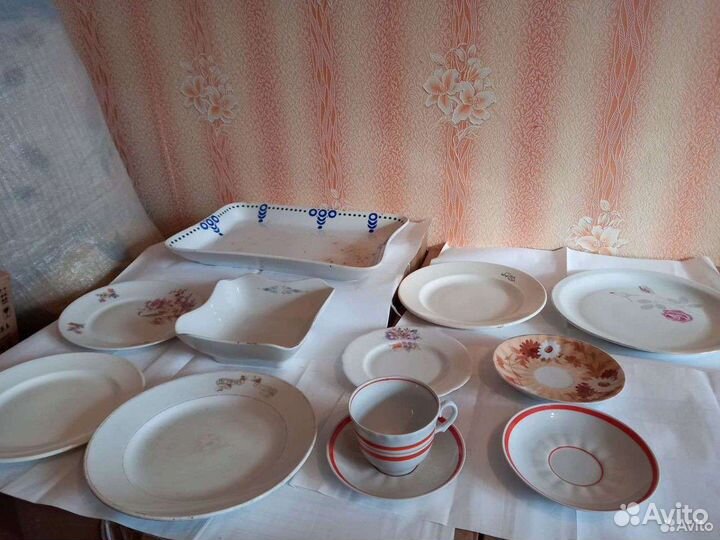 Тарелки старинные